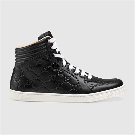 gucci hightop|gucci signature high top sneaker.